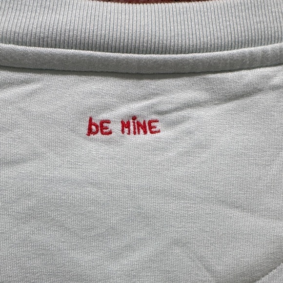 Big Feelings x Alice & Olivia Light Blue Sweatshit - Picture 10 of 12